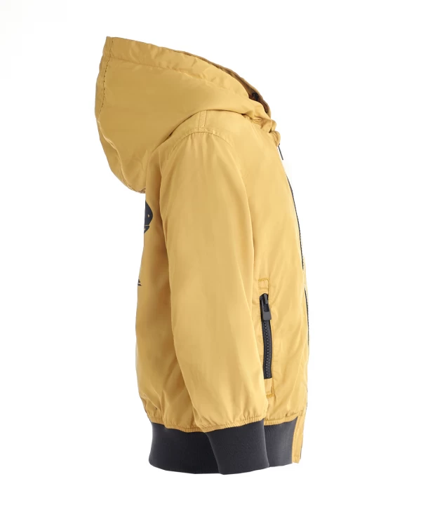 фото Охряная ветровка button blue (140)