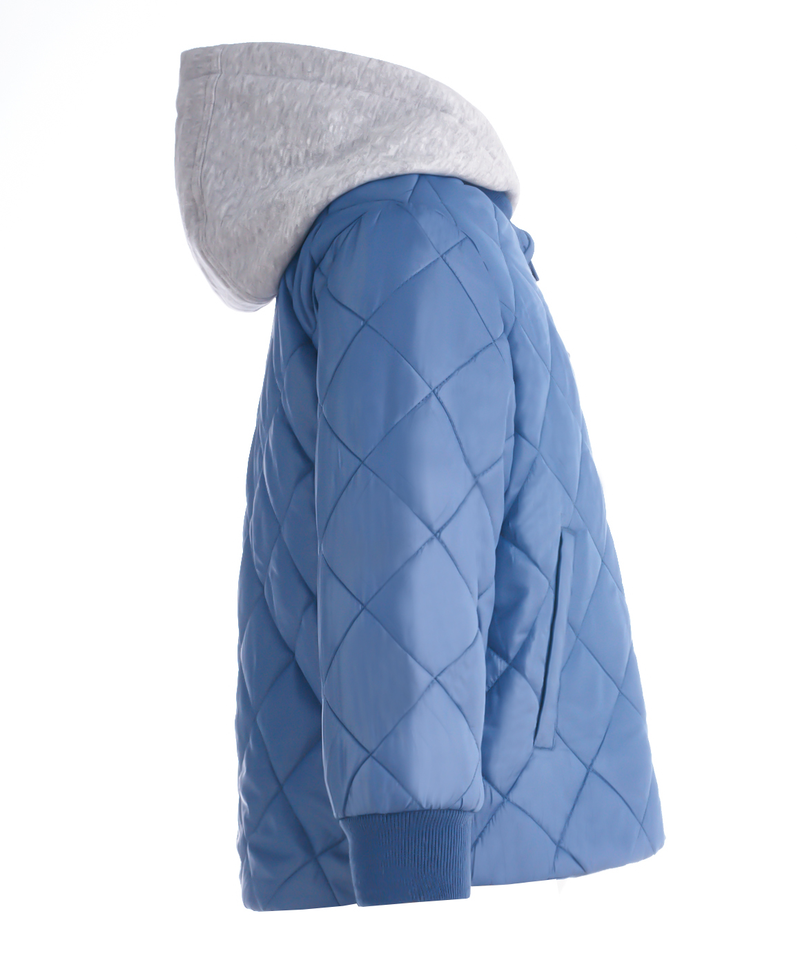 фото Синяя демисезонная куртка button blue