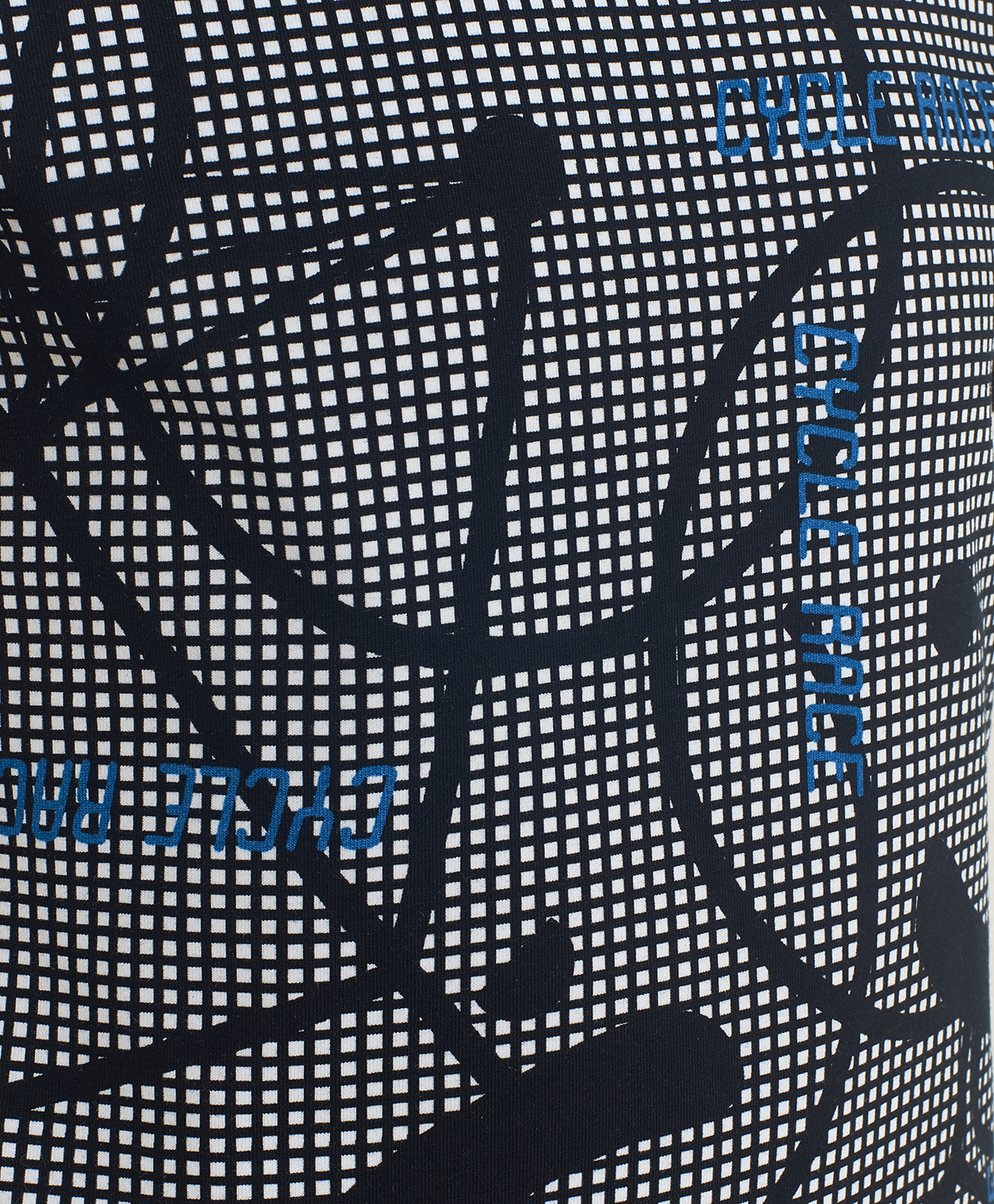 фото Черная футболка с коротким рукавом button blue