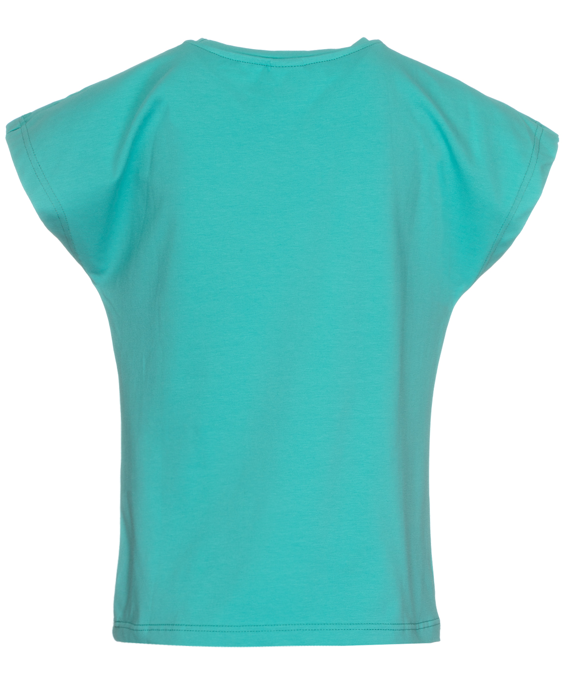 фото Ментоловая футболка с надписью button blue