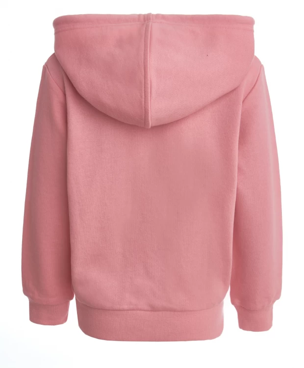фото Розовая толстовка из футера button blue (122)