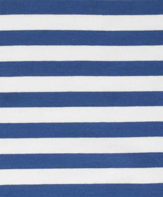 фото Белый платок в синюю полоску button blue (без размера)