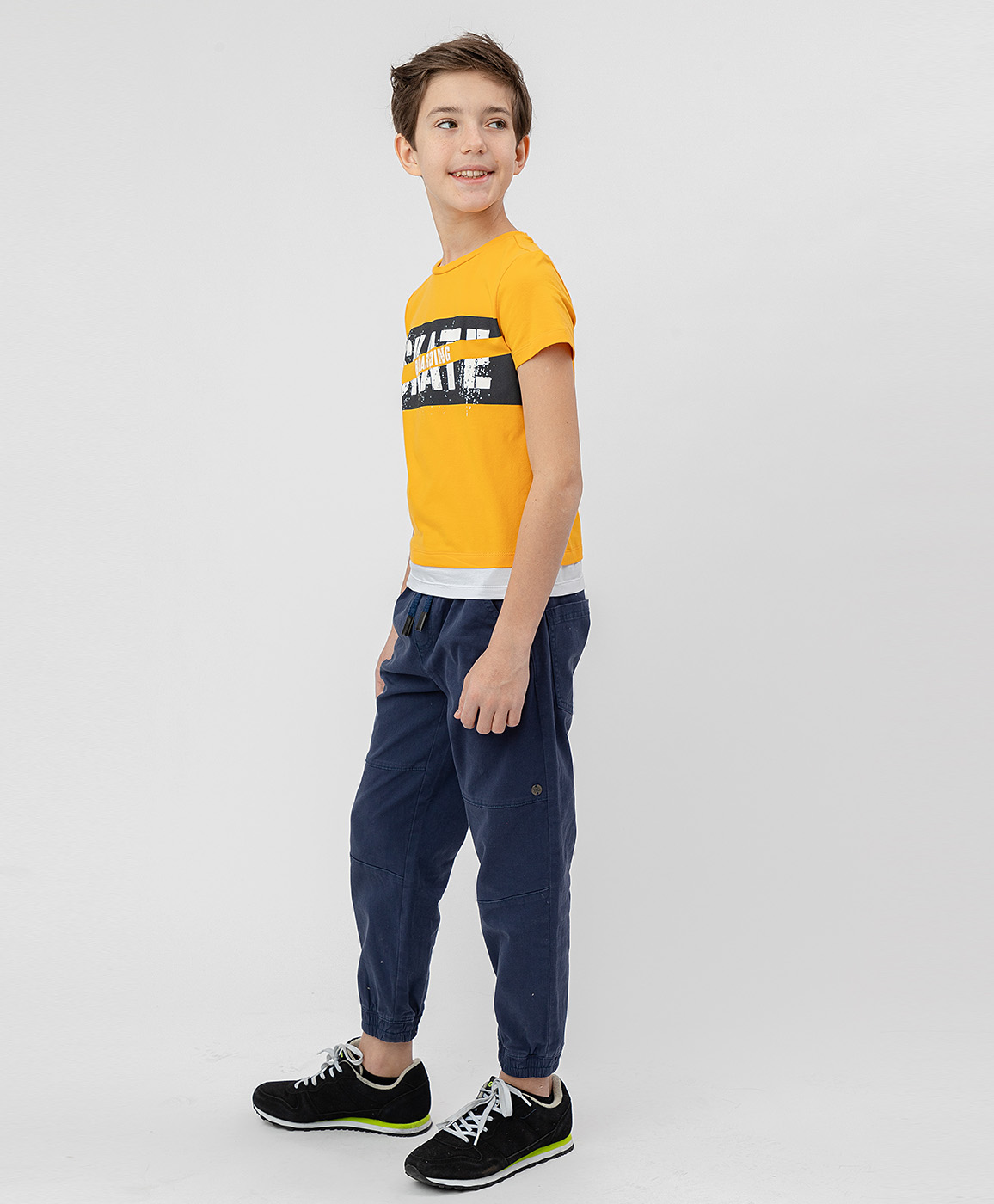 фото Футболка с принтом button blue