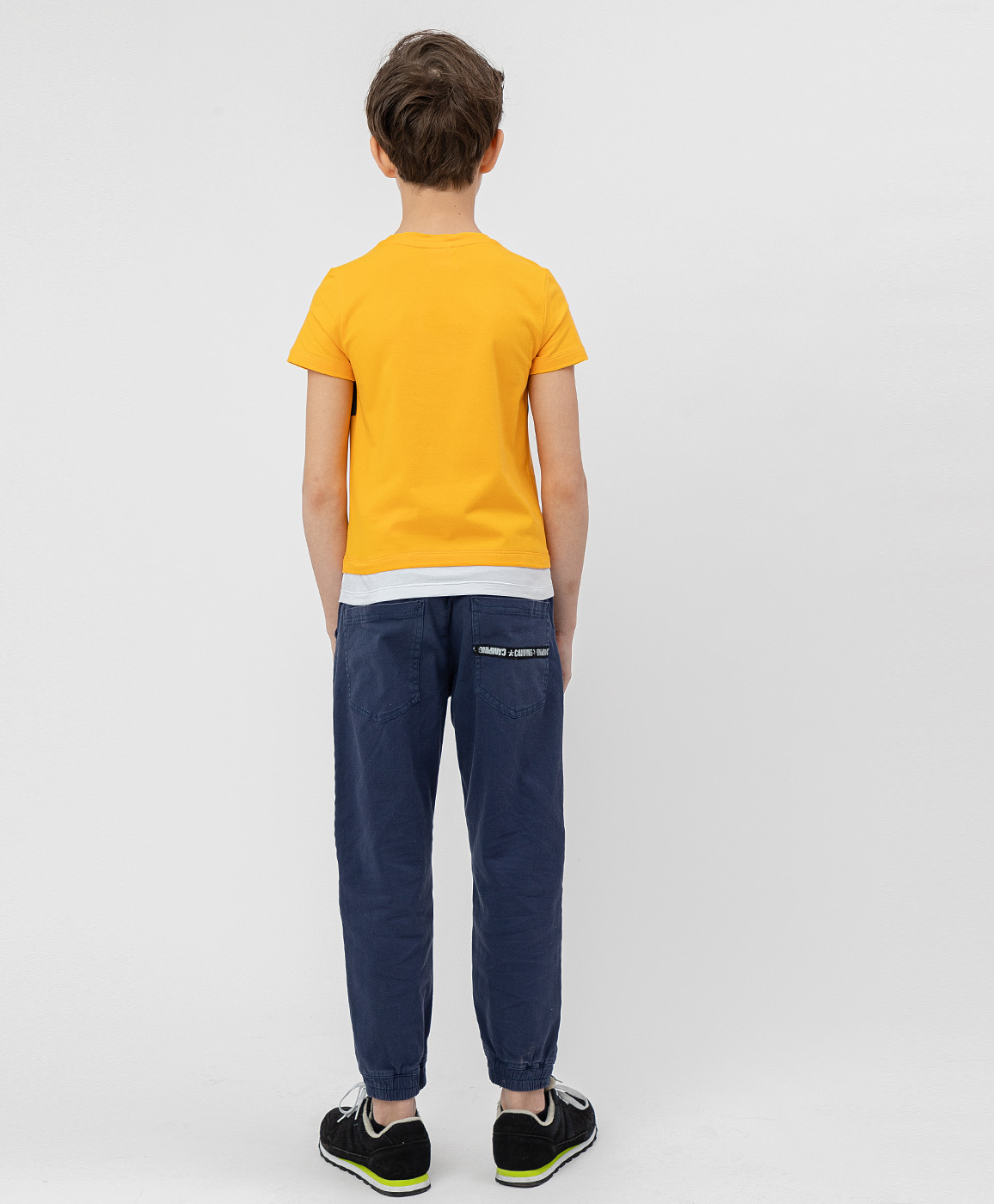 фото Футболка с принтом button blue