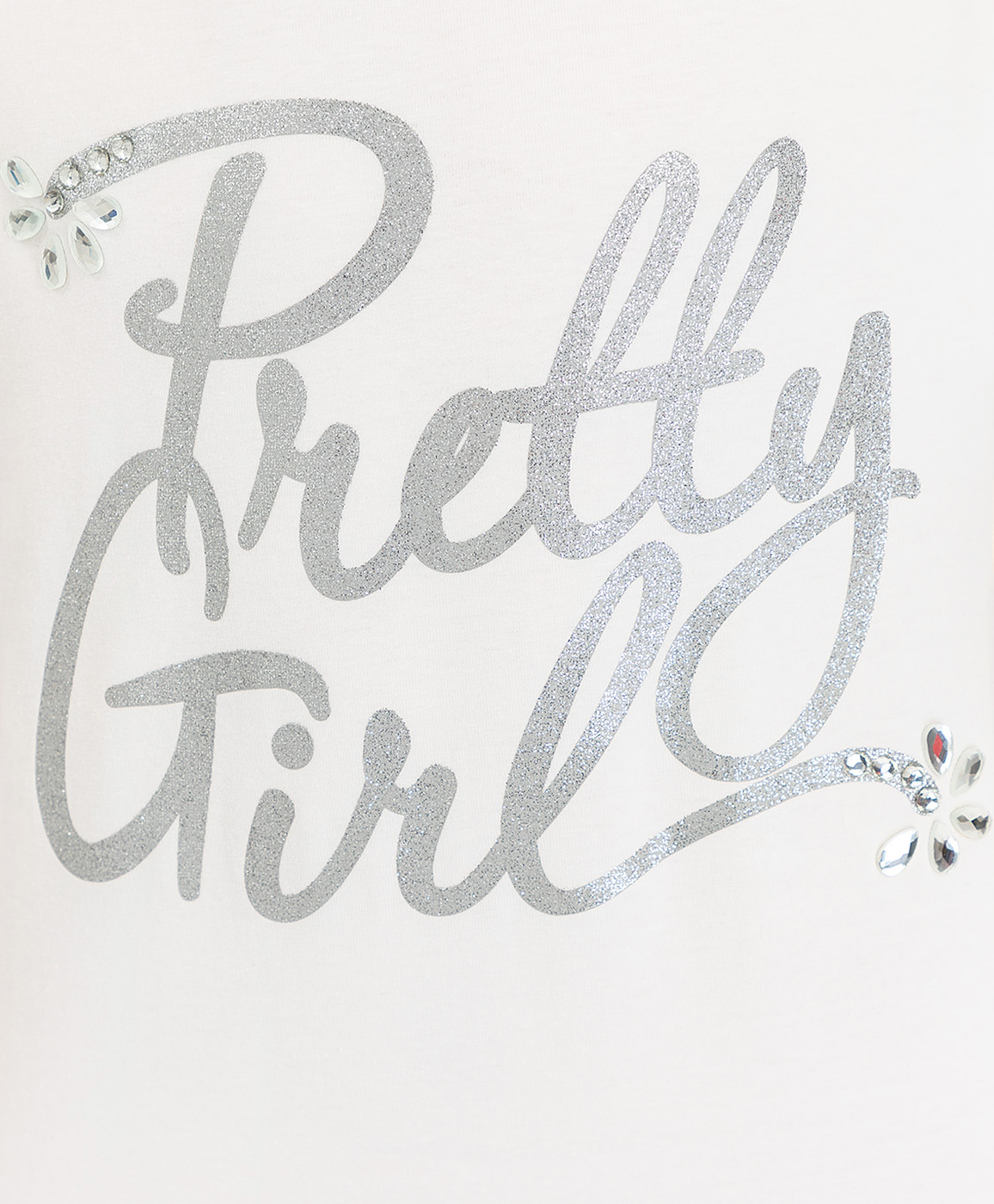 фото Белая футболка с коротким рукавом button blue