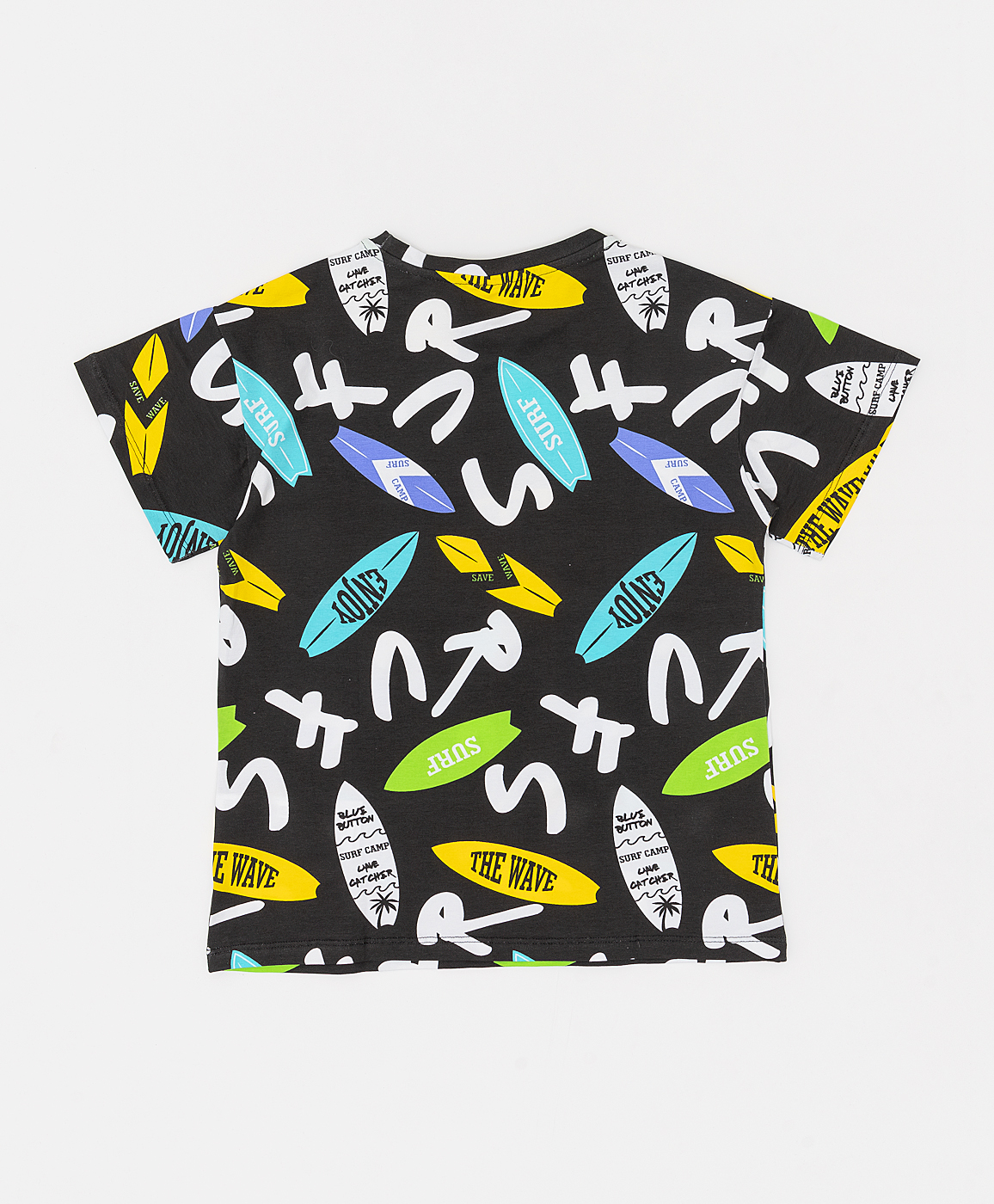 фото Футболка с принтом для мальчика button blue