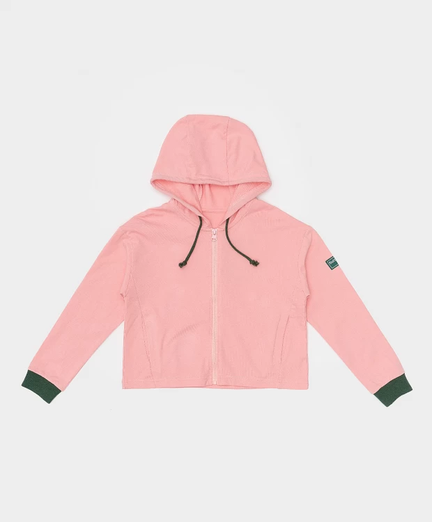 фото Розовая толстовка button blue (134)