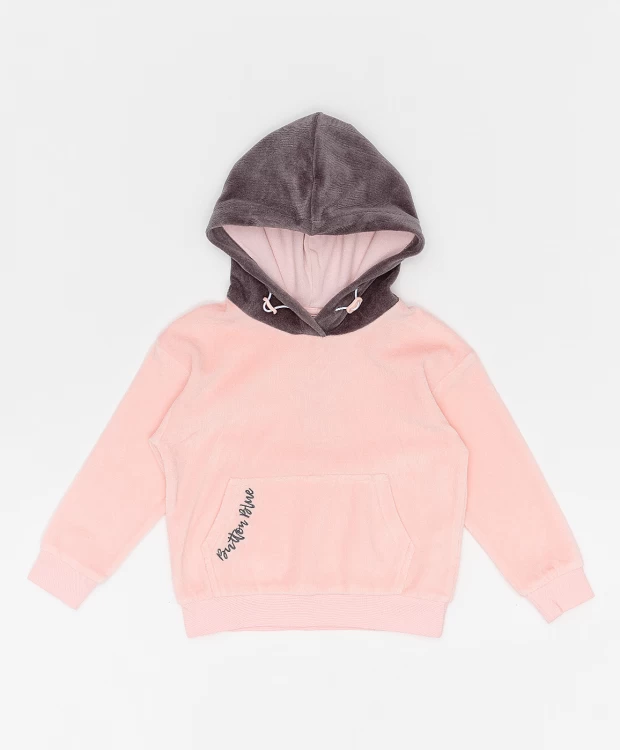 фото Розовое худи button blue (128)