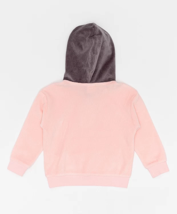 фото Розовое худи button blue (128)