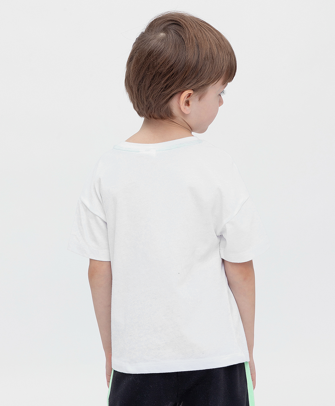 фото Футболка белая button blue