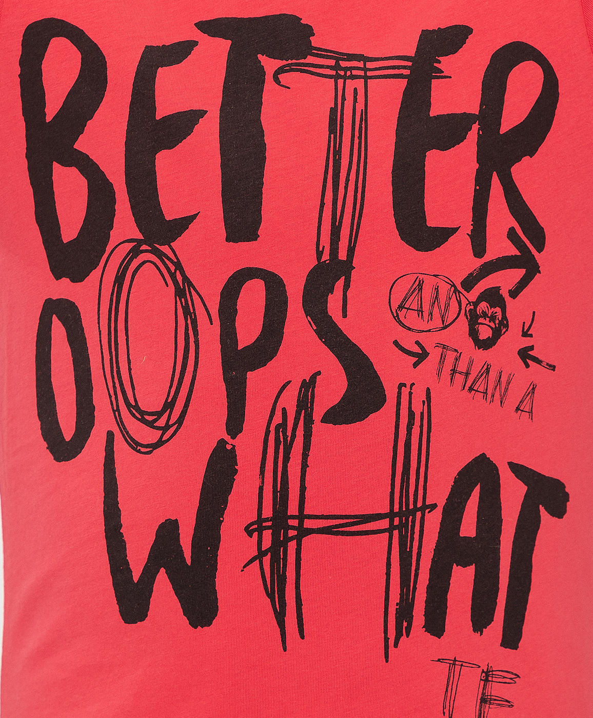 фото Футболка красная button blue