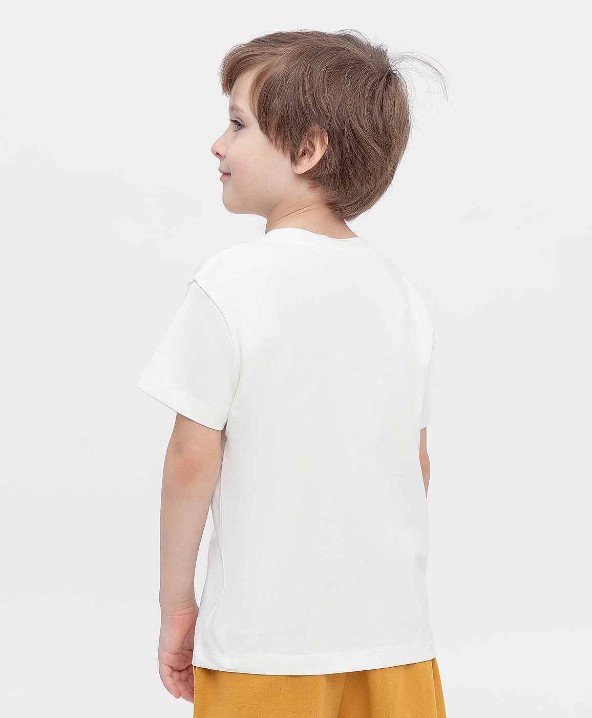 фото Футболка белая button blue