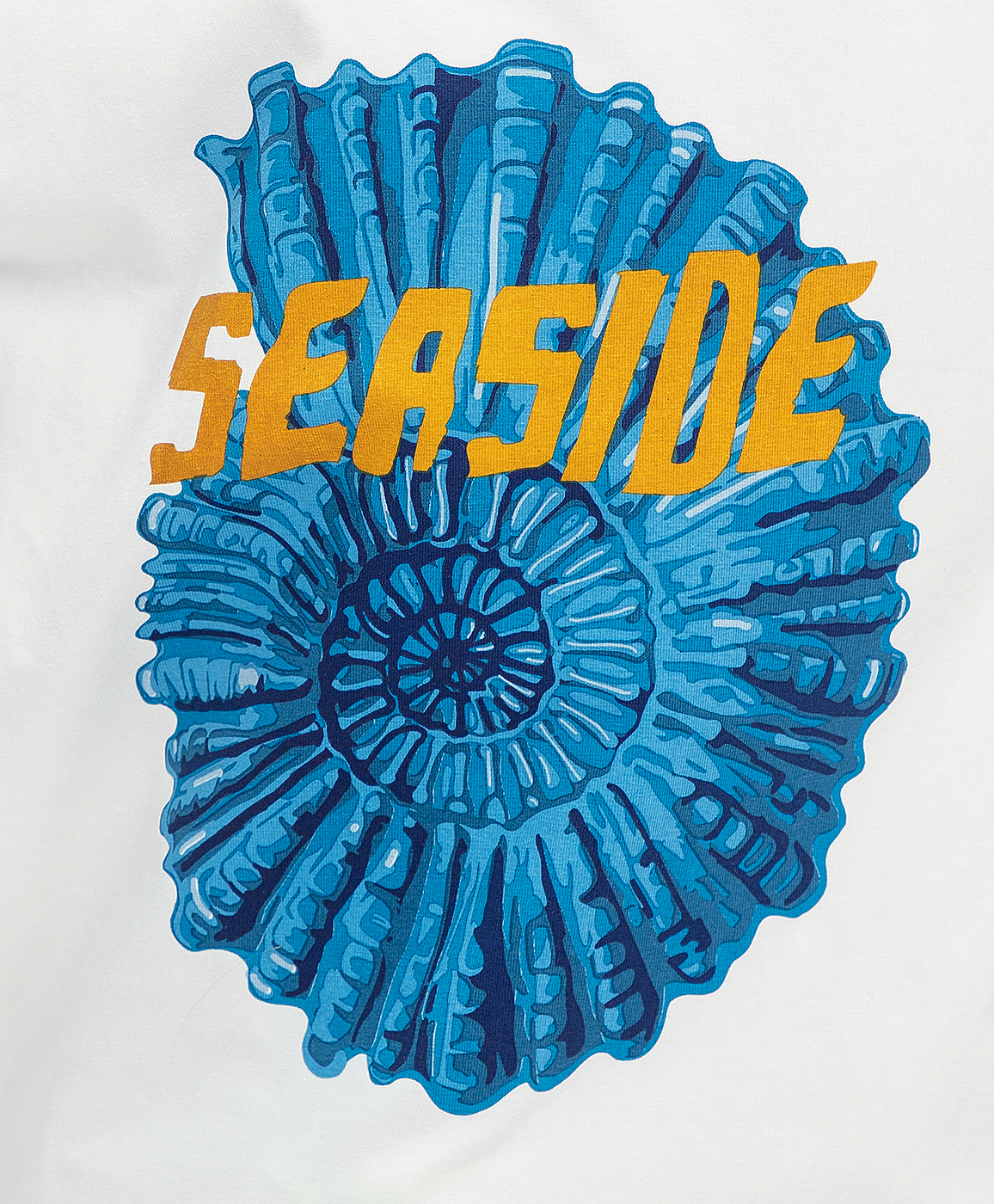 фото Футболка белая button blue