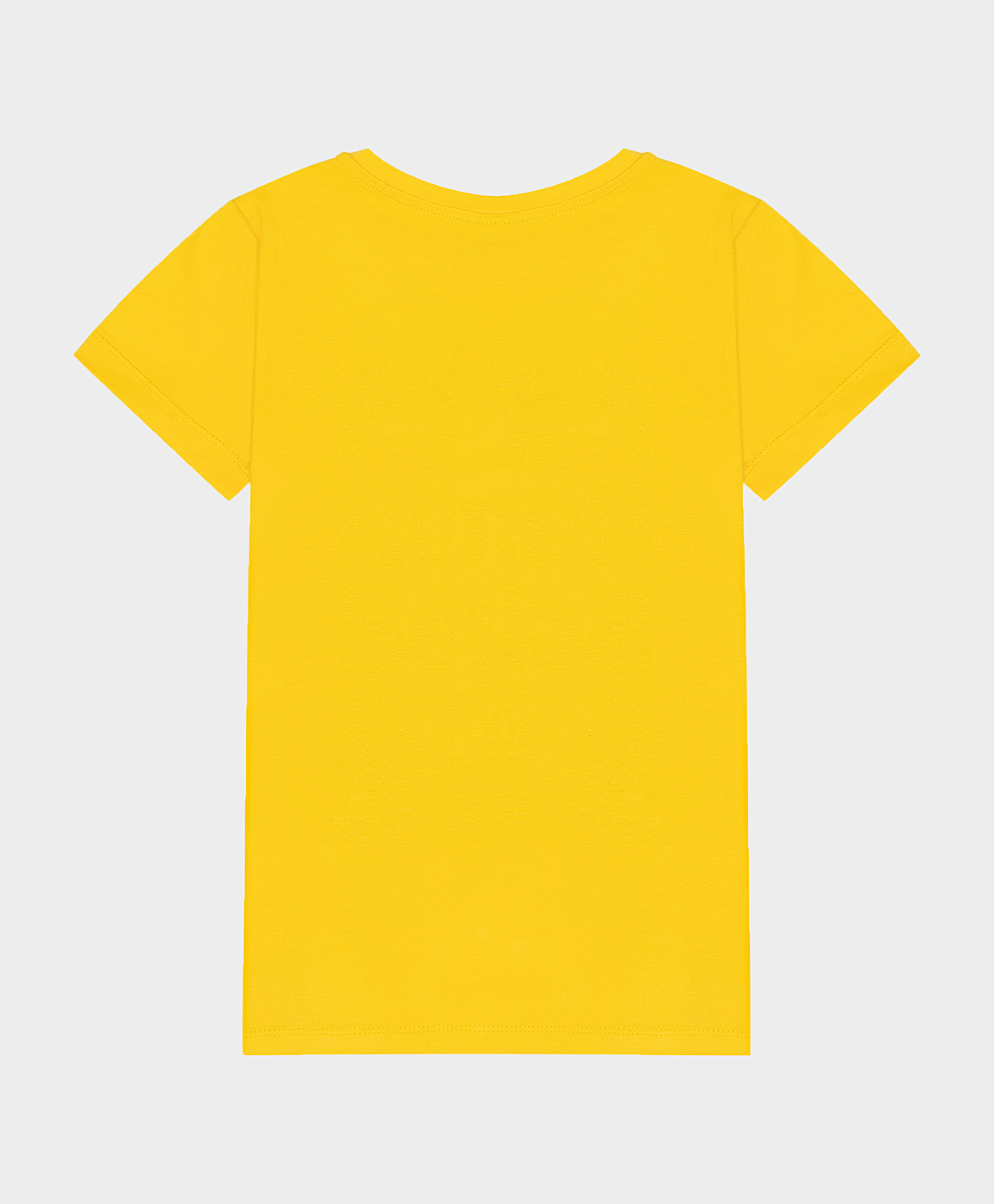 фото Футболка желтая button blue