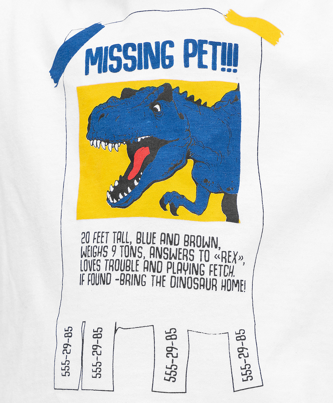 фото Футболка белая button blue