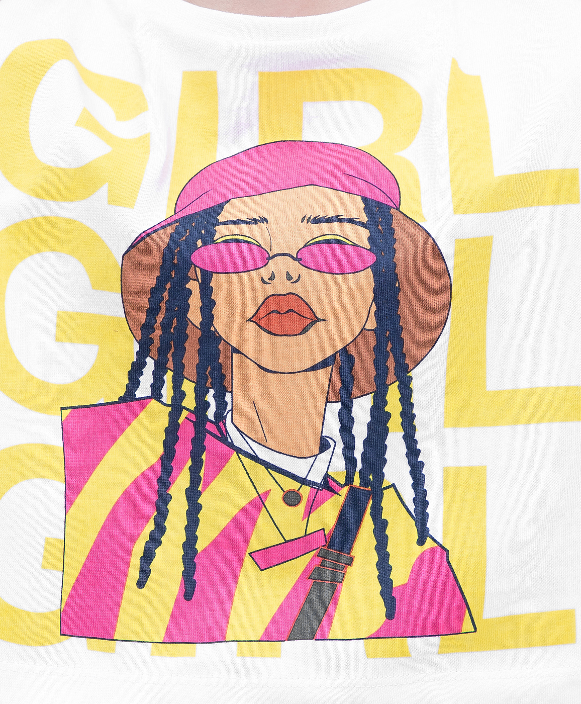 фото Футболка белая button blue