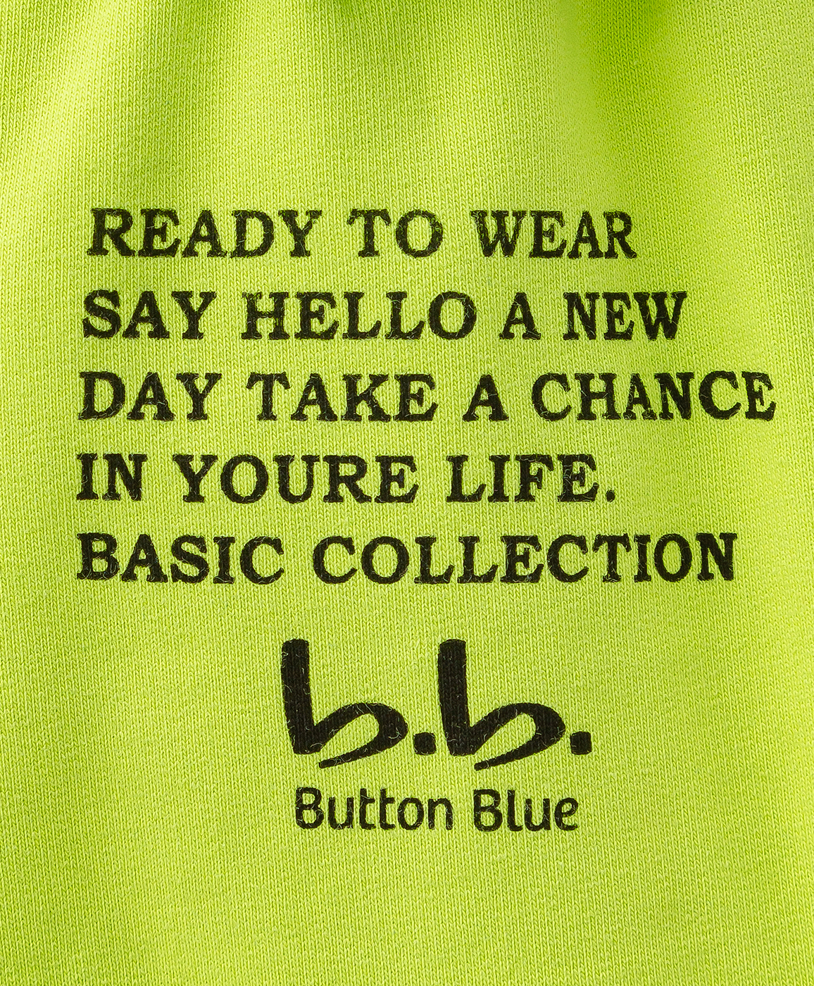 фото Брюки трикотажные с поясом на резинке салатовые button blue