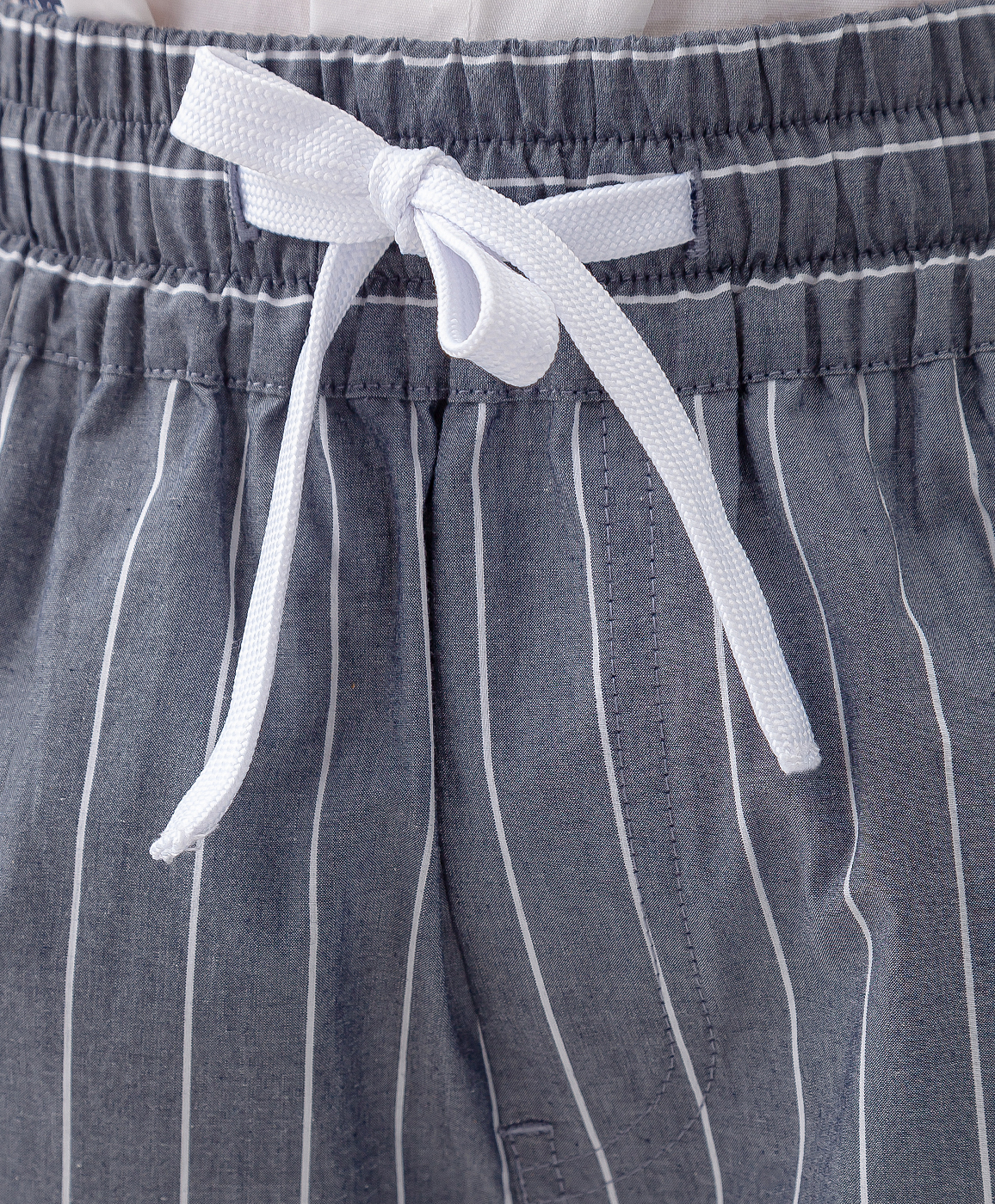 фото Брюки чинос в полоску button blue