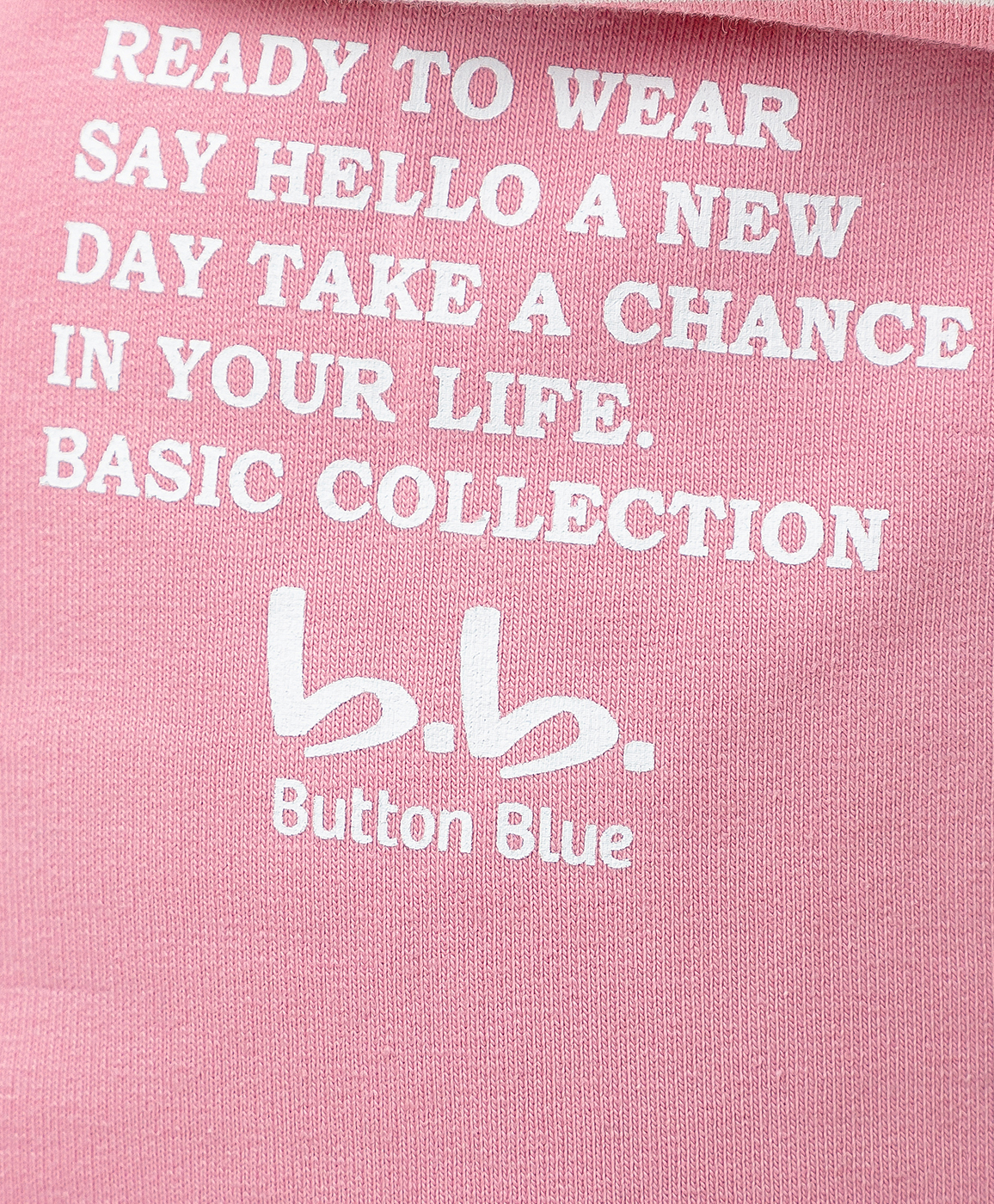 фото Шорты трикотажные с поясом на резинке розовые button blue