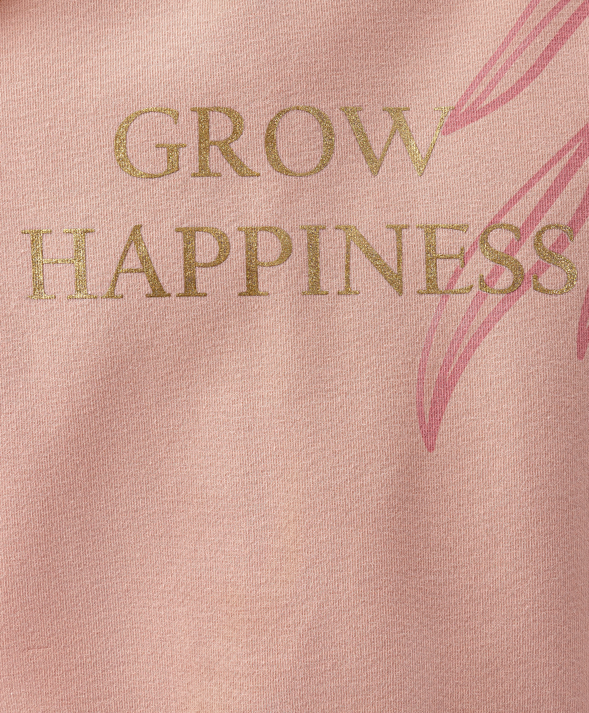 фото Толстовка укороченная оверсайз светло-розовая button blue