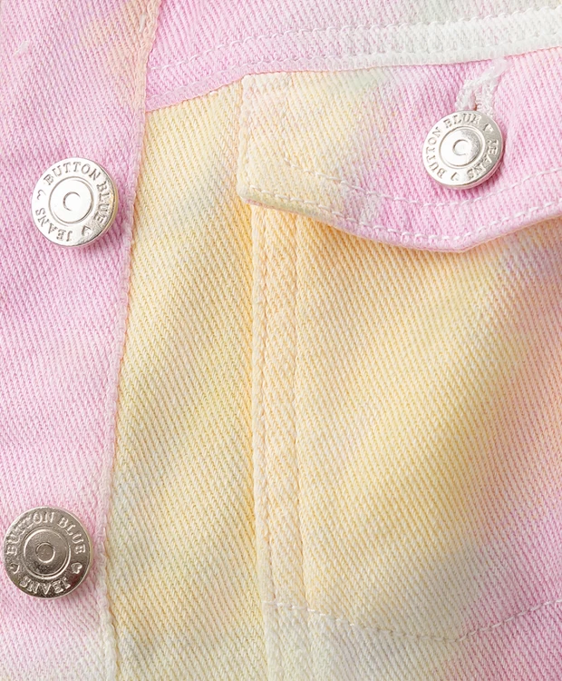 фото Куртка джинсовая разноцветная button blue (128)