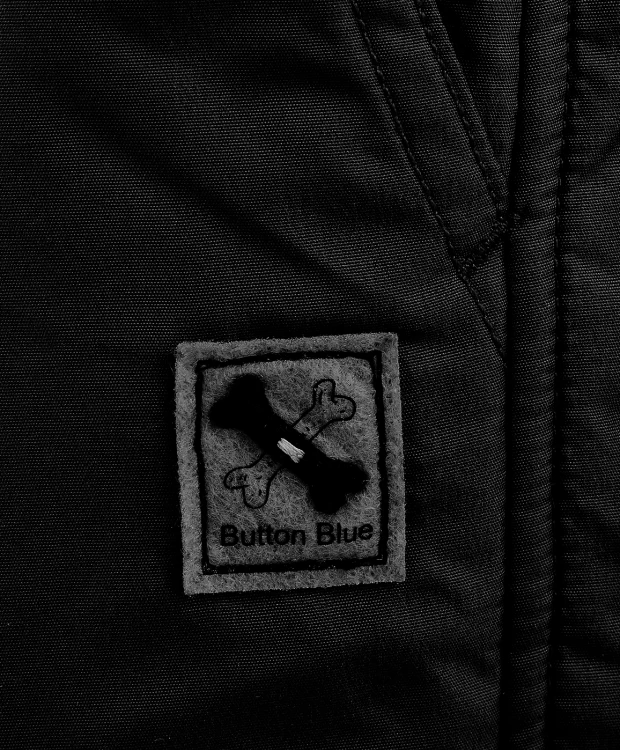 фото Черные демисезонные брюки button blue (122)