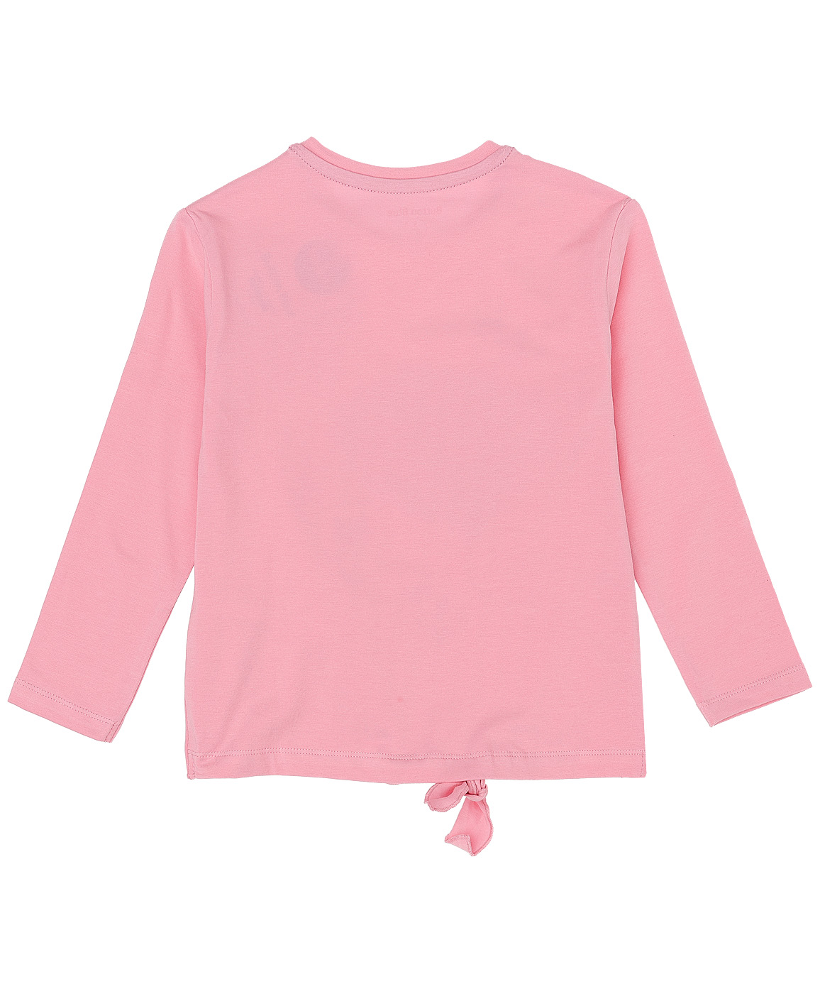 фото Розовая футболка с пайетками button blue