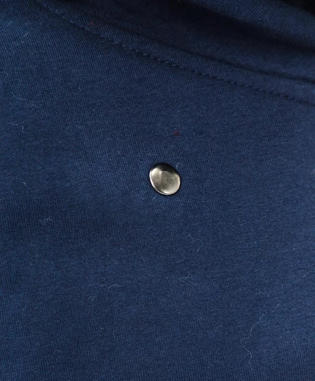 фото Темно-синяя толстовка button blue (140)