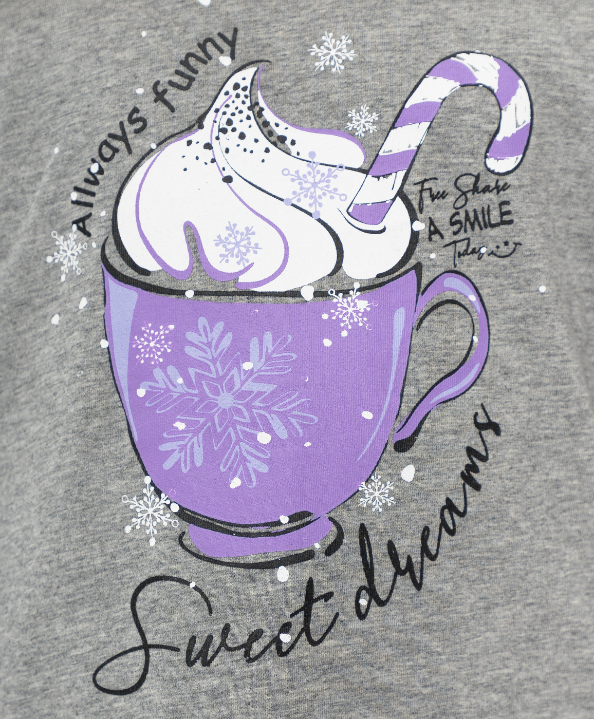 фото Серая футболка с длинным рукавом button blue