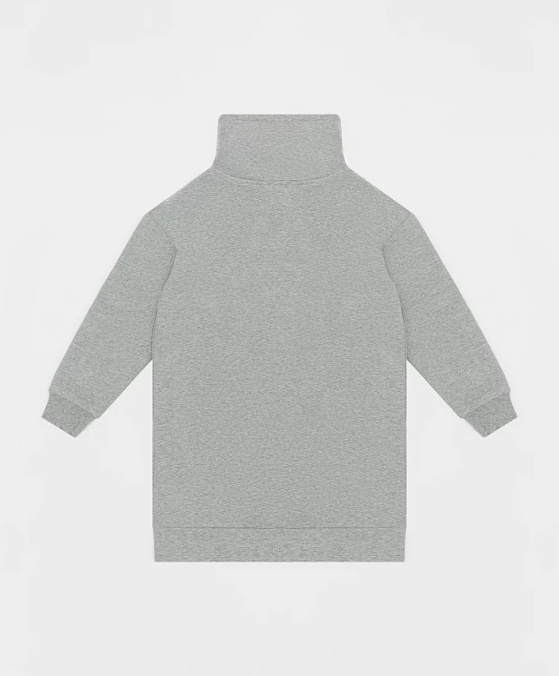 фото Худи удлиненное с принтом button blue (152)