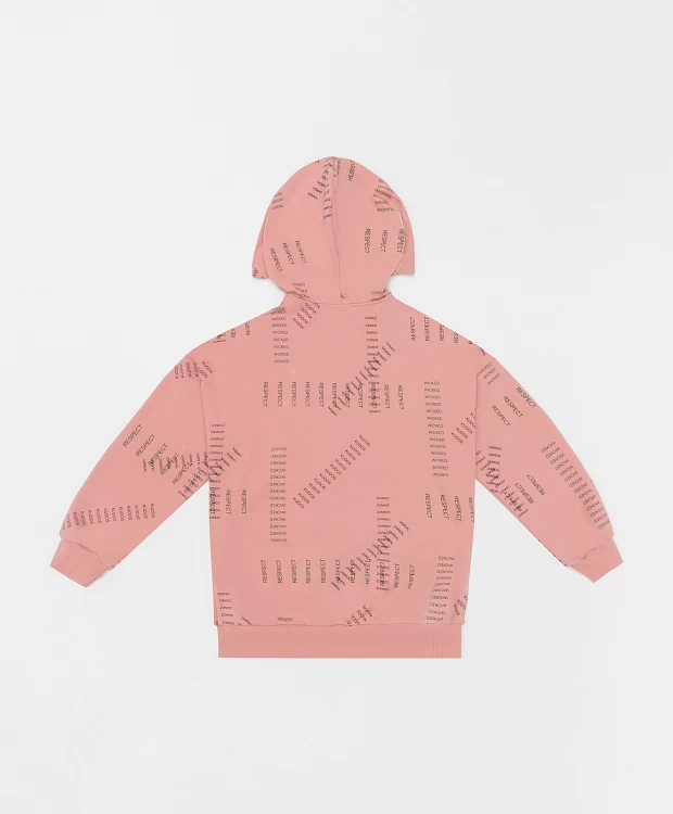 фото Толстовка на молнии из футера button blue (158)