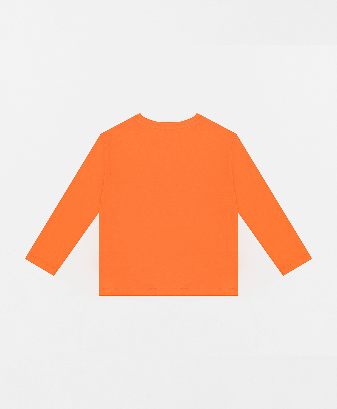 фото Футболка с длинным рукавом оранжевая button blue