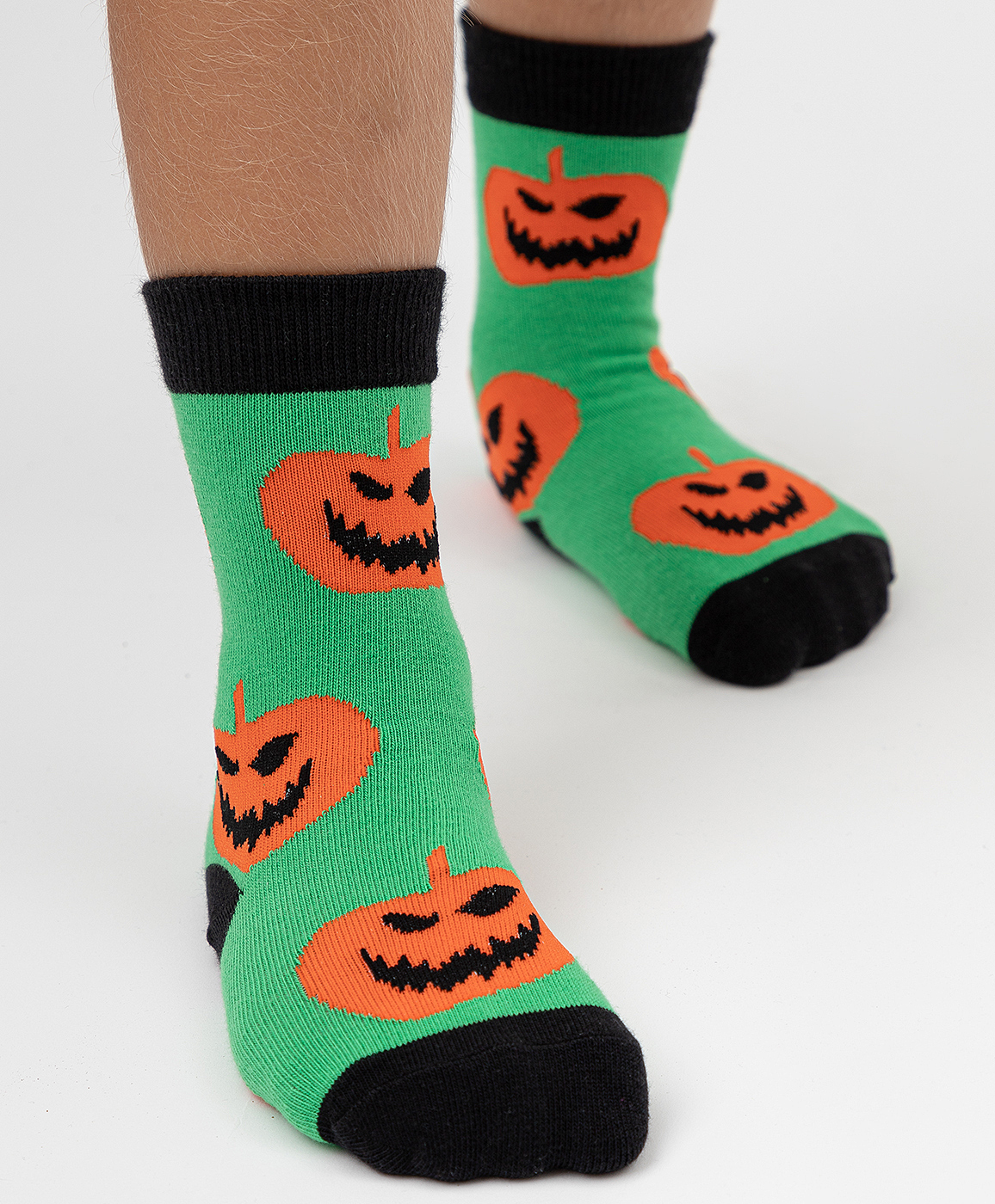 фото Носки с принтом зеленые button blue, размер 16, модель 222bbbf85014819