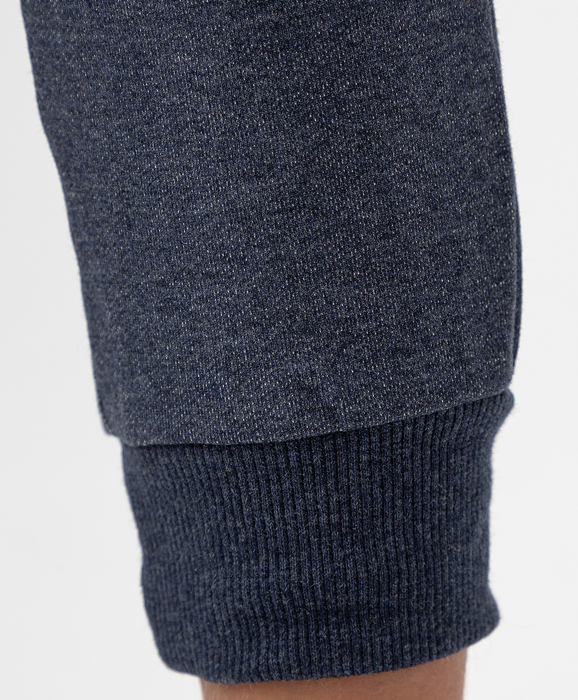 фото Брюки-джоггеры с карманами синие button blue