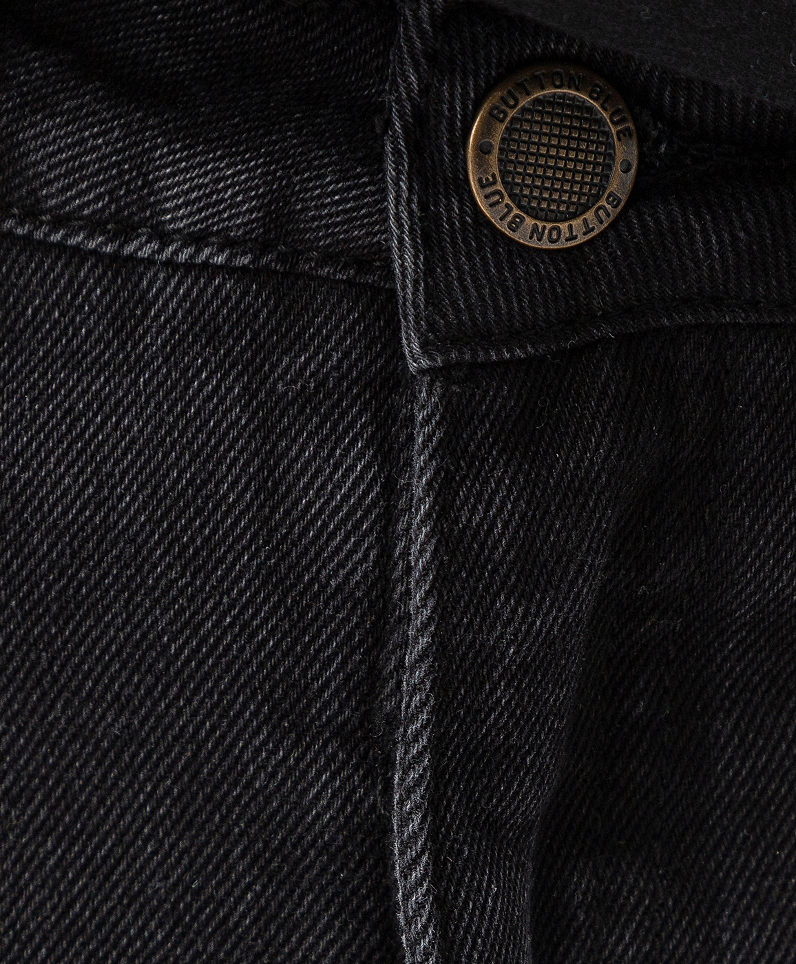 фото Джинсы relaxed fit черные button blue