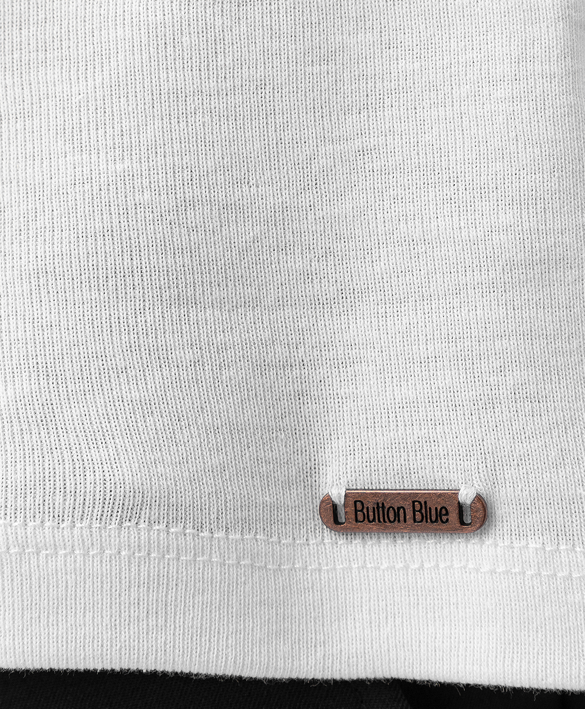 фото Водолазка базовая белая button blue