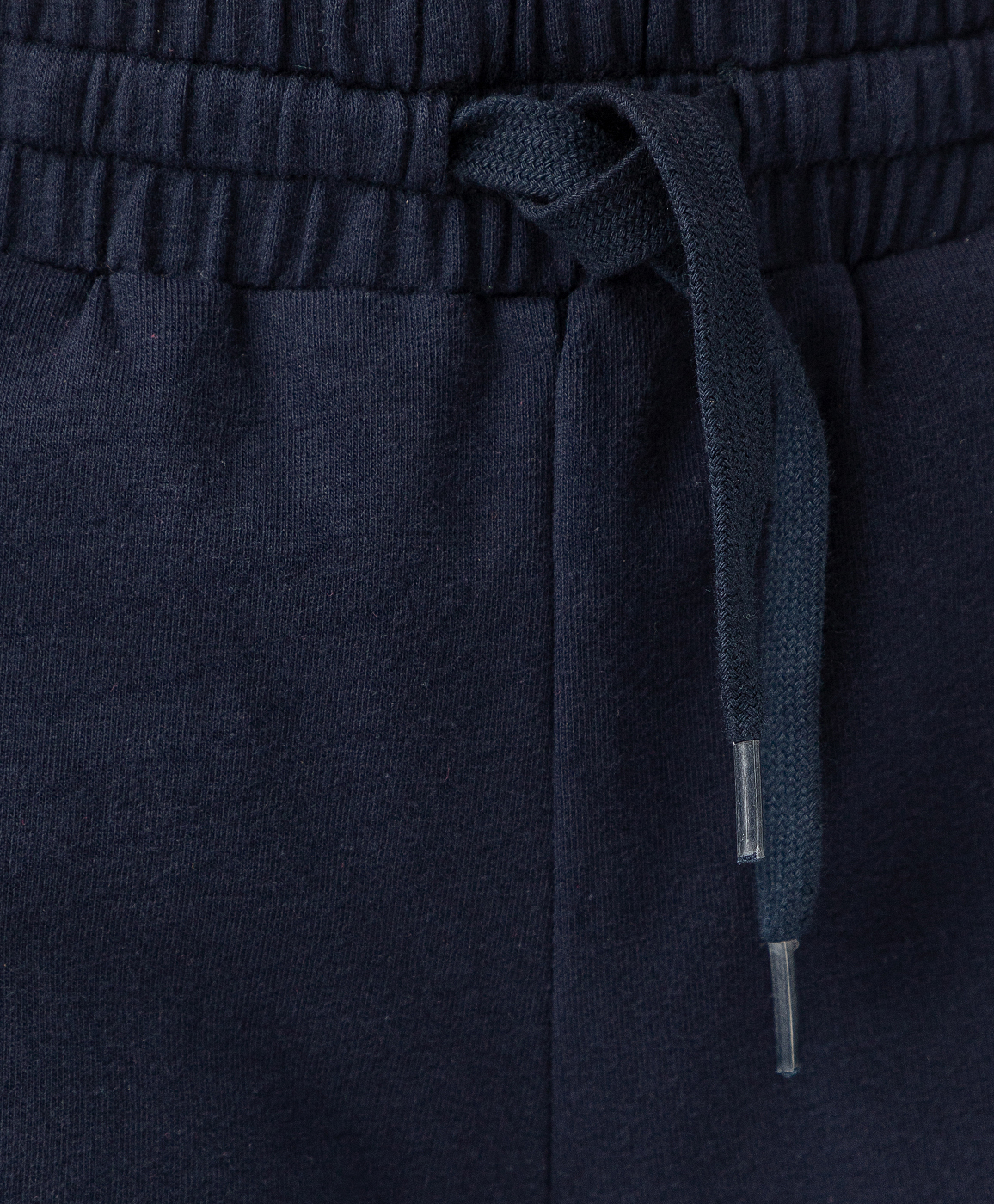 фото Шорты с карманами и поясом на резинке button blue