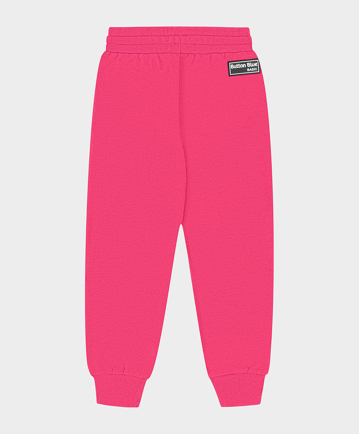 фото Брюки-джоггеры трикотажные розовые button blue