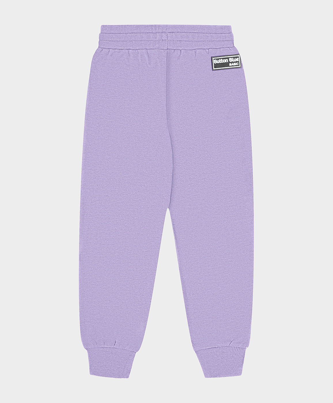 фото Брюки-джоггеры трикотажные фиолетовые button blue