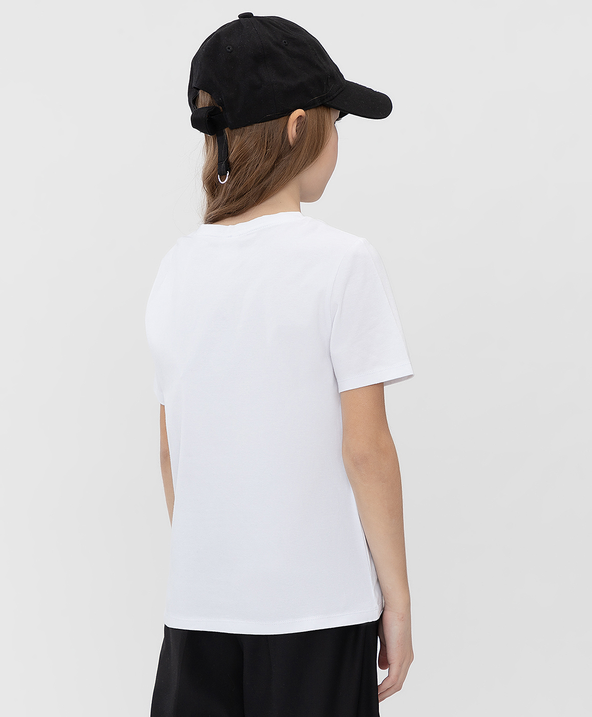 фото Футболка белая button blue