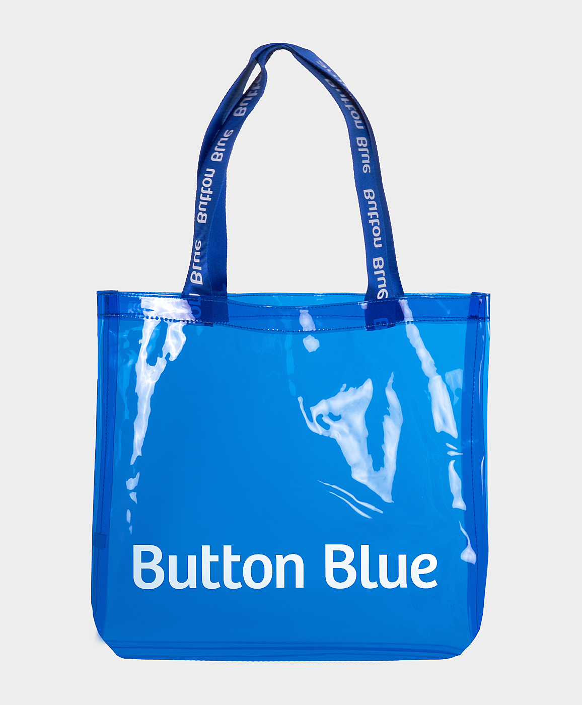 Сумка шоппер синяя Button Blue 100BBUX82001000, размер One size