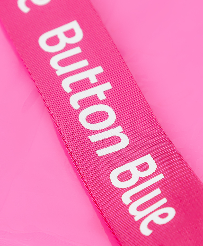 фото Сумка шоппер розовая button blue