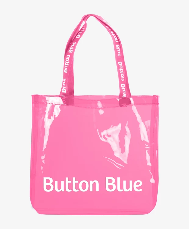 Сумка шоппер розовая Button Blue (One size)