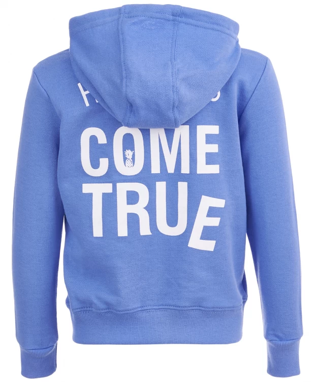 фото Толстовка распашная button blue (140)