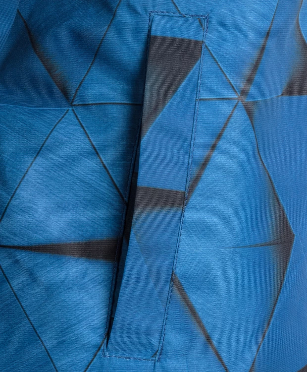 фото Синяя ветровка из мембранной ткани button blue (116)