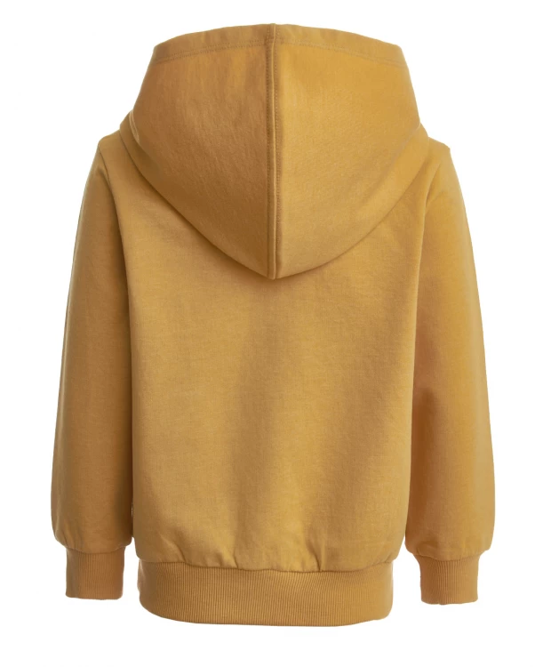 фото Охряная толстовка из футера button blue (122)