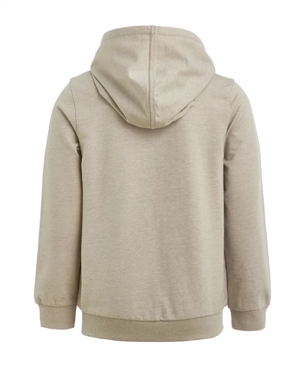 фото Бежевая толстовка из футера button blue (128)