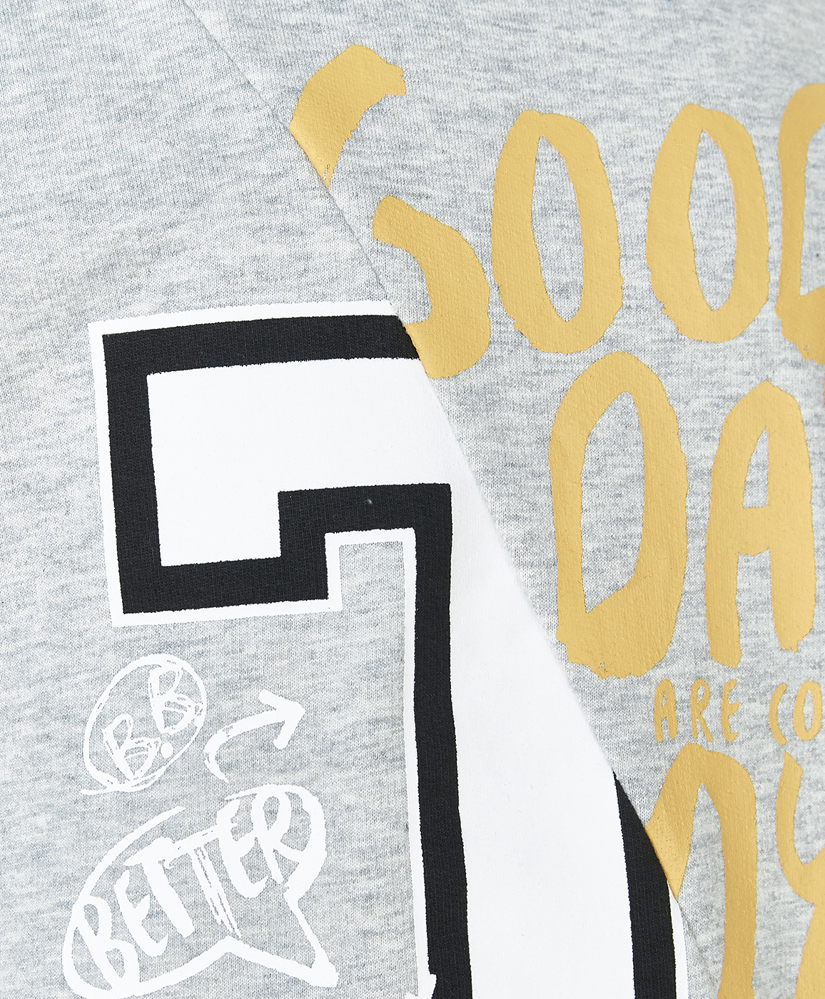 фото Серая толстовка из футера button blue