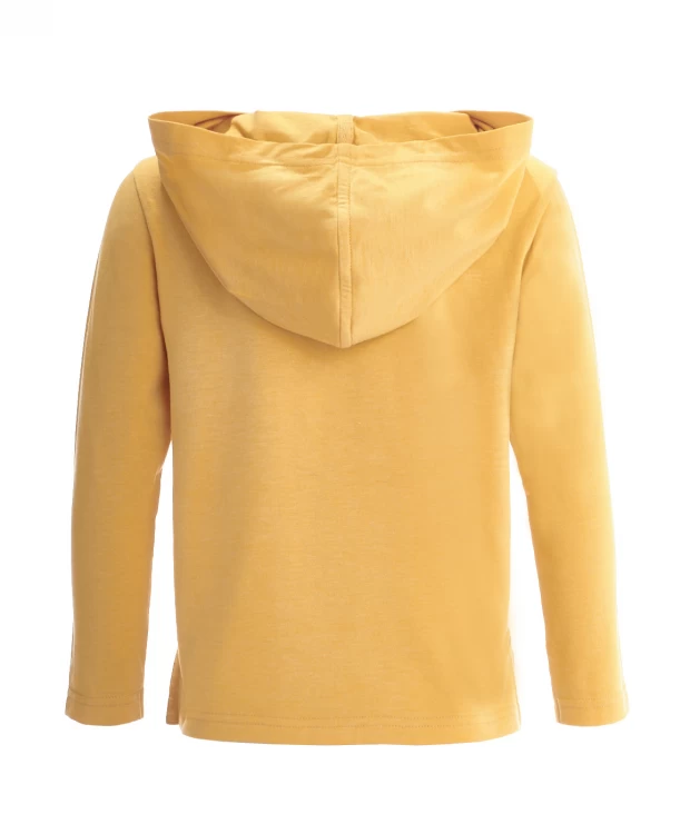 фото Охряная толстовка button blue (140)