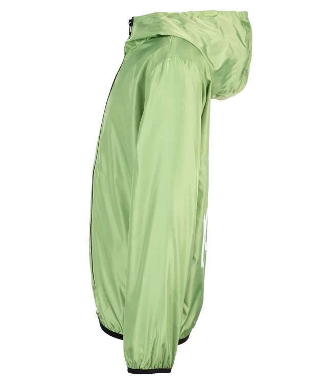 фото Зеленая ветровка button blue (116)